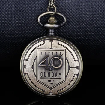 Kūrybos 40-metį Edition Kvarco Kišenėje Žiūrėti Bronzinis Pakabukas Unisex Laikrodis Žiūrėti