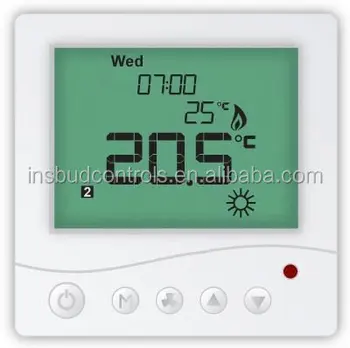 TR3100-4ZP 4 Zonų kontrolė programuojamas termostatas, skirtas Vandeninis Spinduliuojamos Šilumos